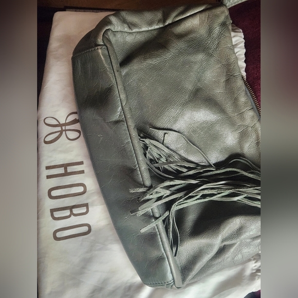 HOBO Green Leather Hobo Bag - Picture 2 of 6